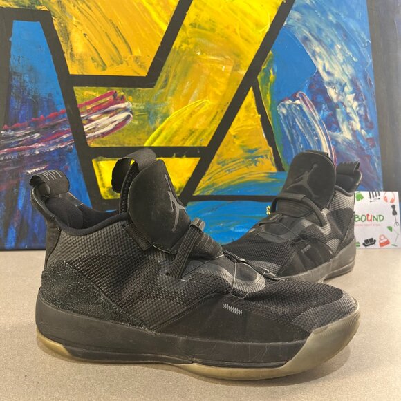 Air Jordan 33 (XXXIII) “Blackout” Men’s Shoes – Size US 10 - Picture 6 of 7